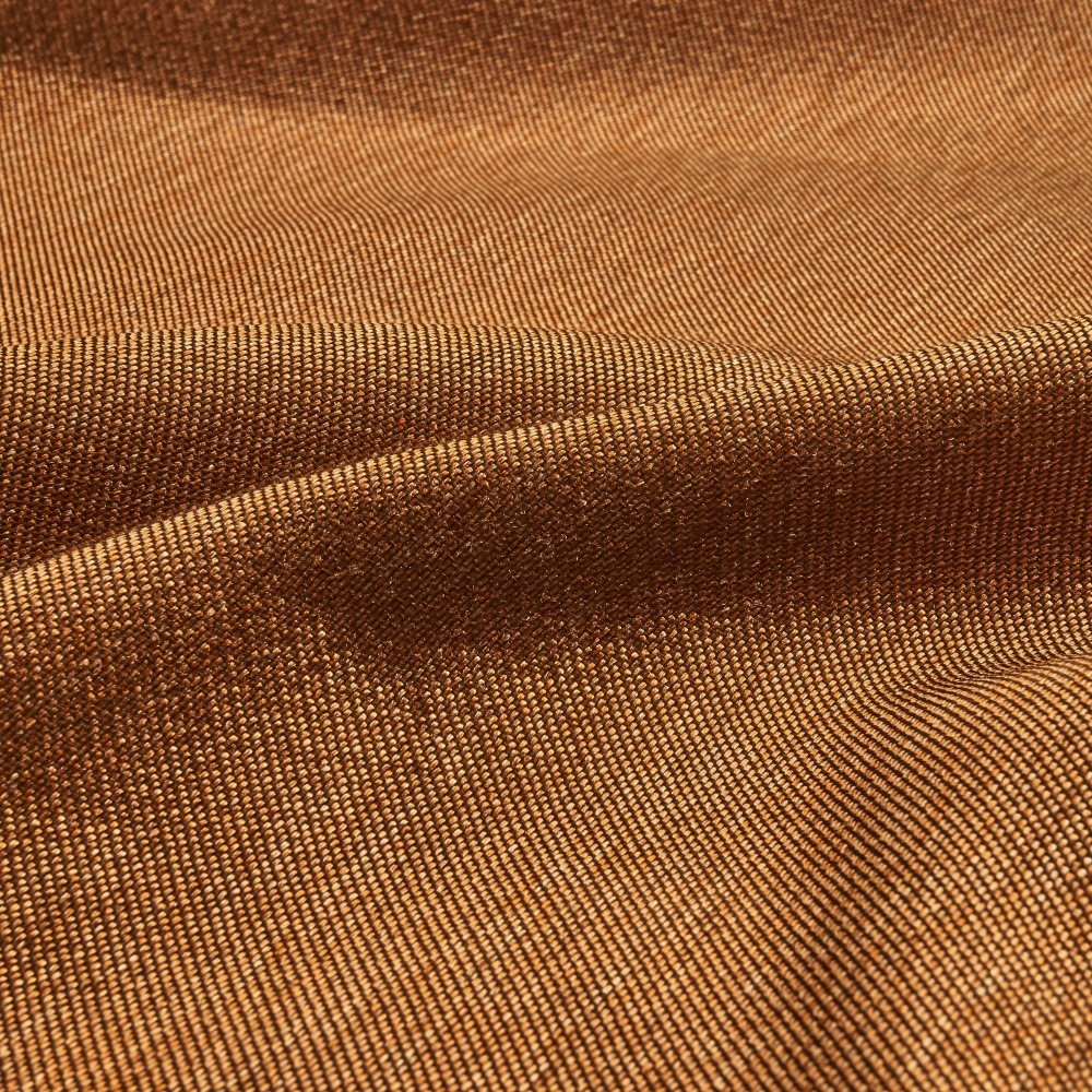 Valea - Shiny upholstery fabric - Bronze