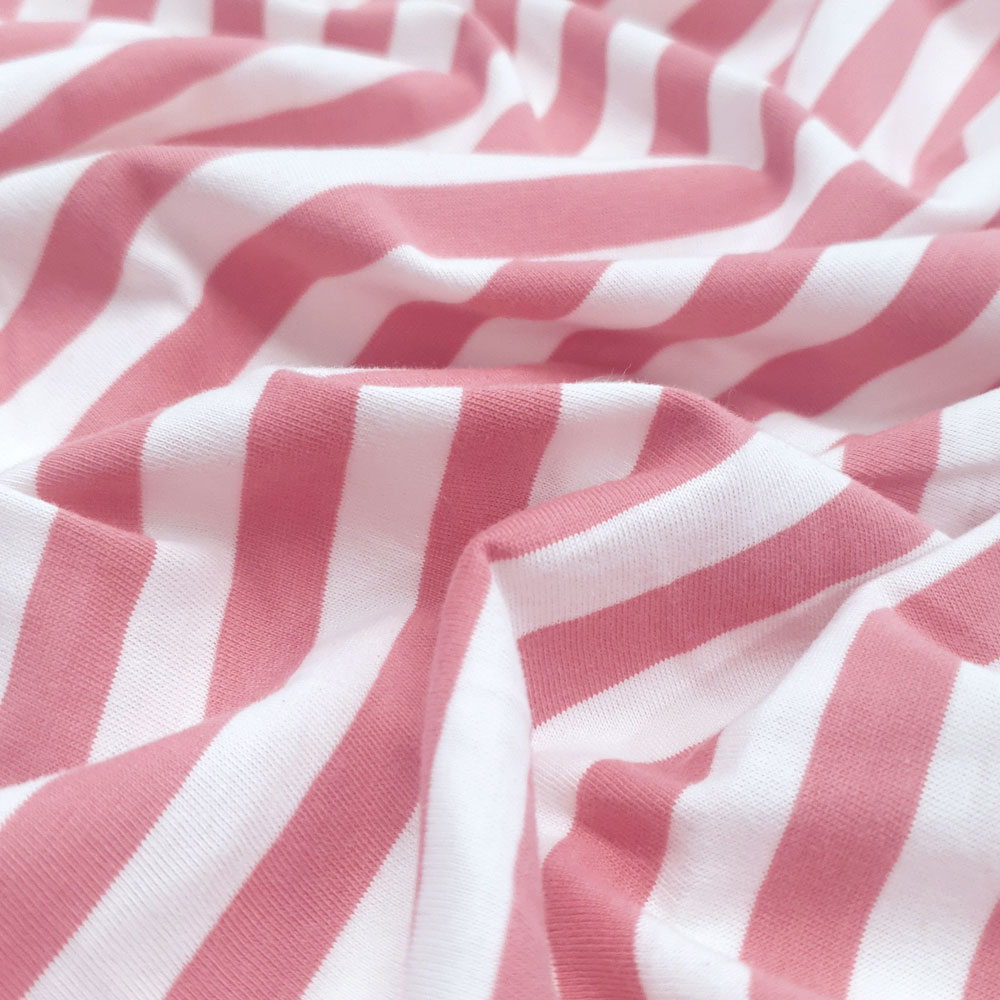 Serena - Oeko-Tex® Jersey with stripes - extra width