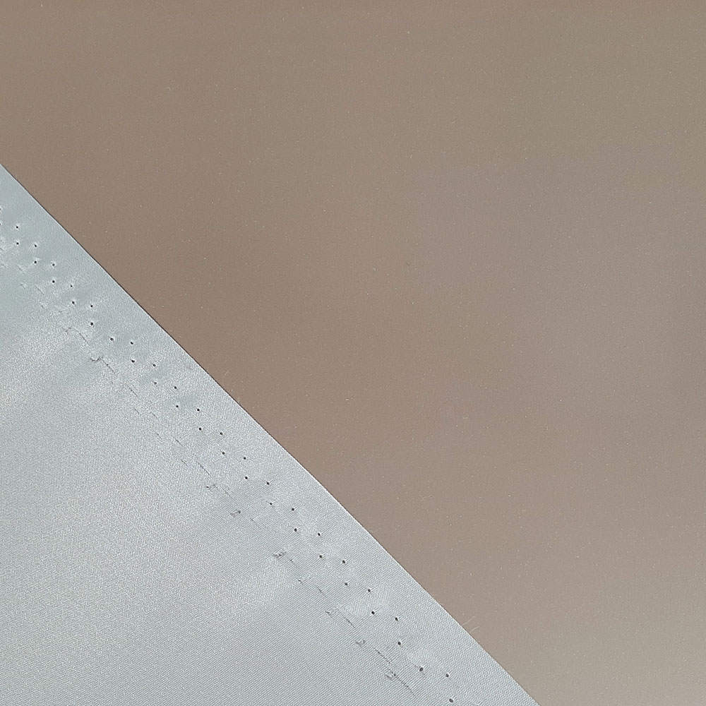 Mika - Reflective fabric - Taupe - per 10cm