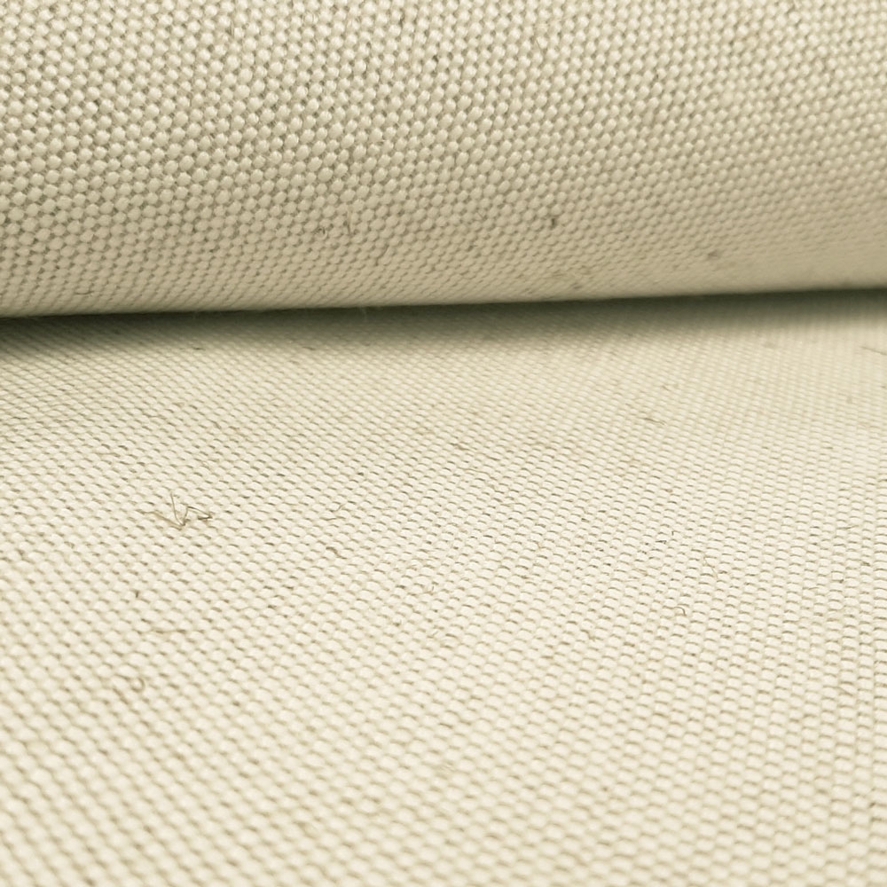 Theo - natural linen-bamboo fabric