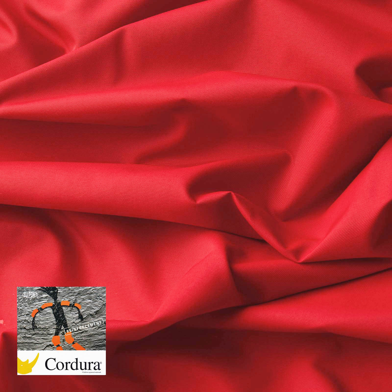 Cordura® Light - 360 dtex fabric with UPF 50+ - red