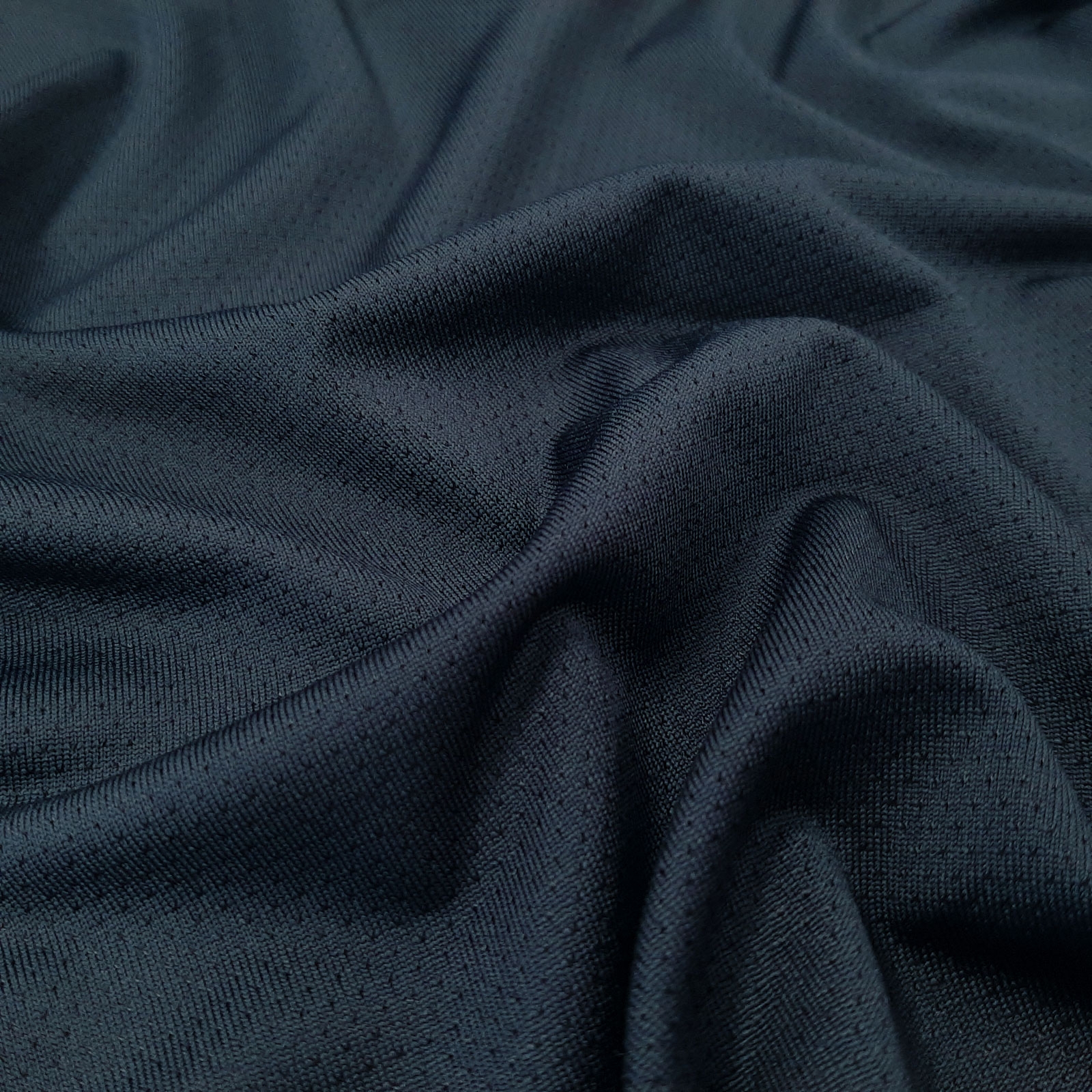 Mandy - Technical Coolmax® fabric in over width 180cm - Navy