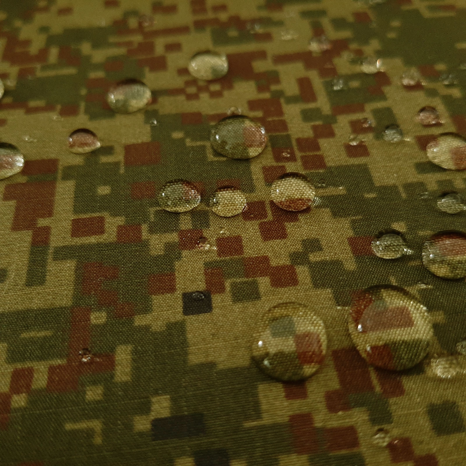 Pixel Camouflage Print Rogers - Outer fabric laminate