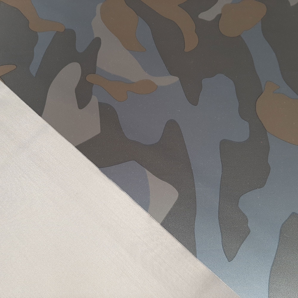 Selene - Reflective fabric - Camouflage - per 10cm