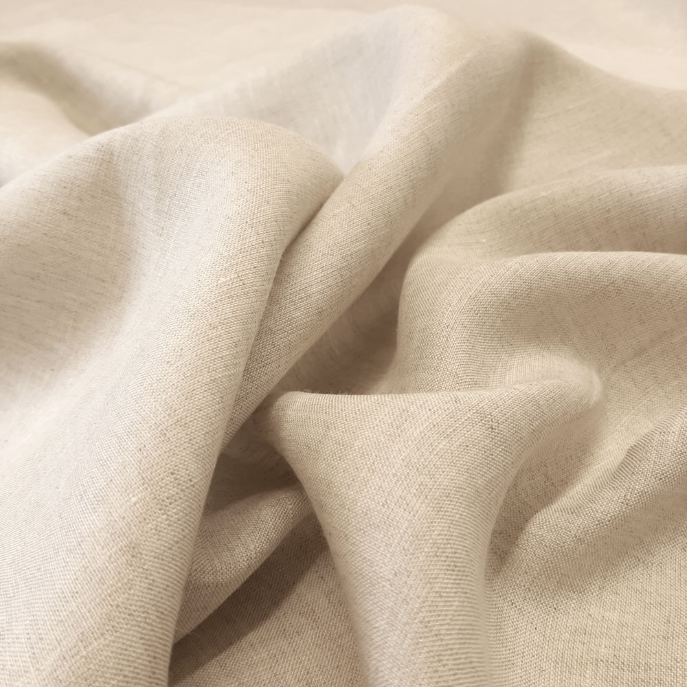 FALLA - Oeko-Tex® linen fabric - natural ecru