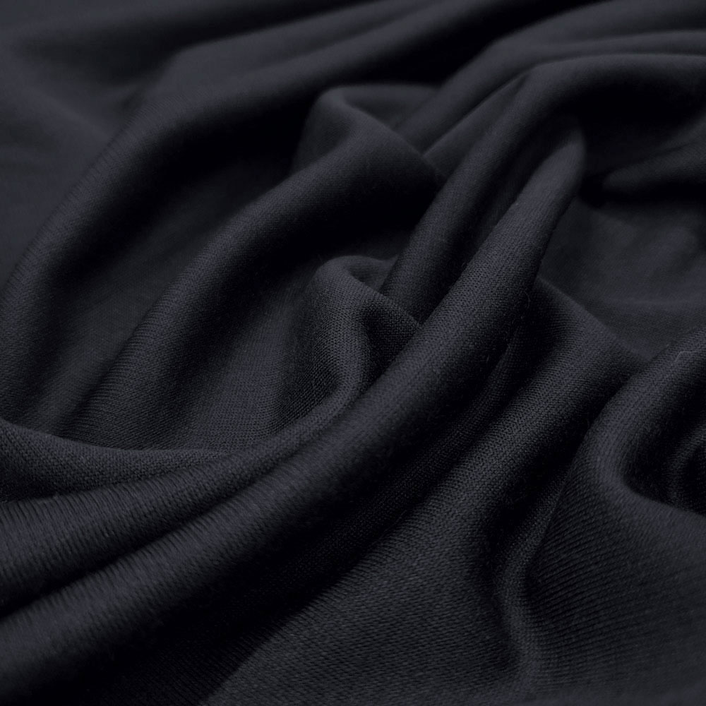 Amanda - Merino Double Face Jersey - Oversize 170 cm - Dark Blue Melange / Navy