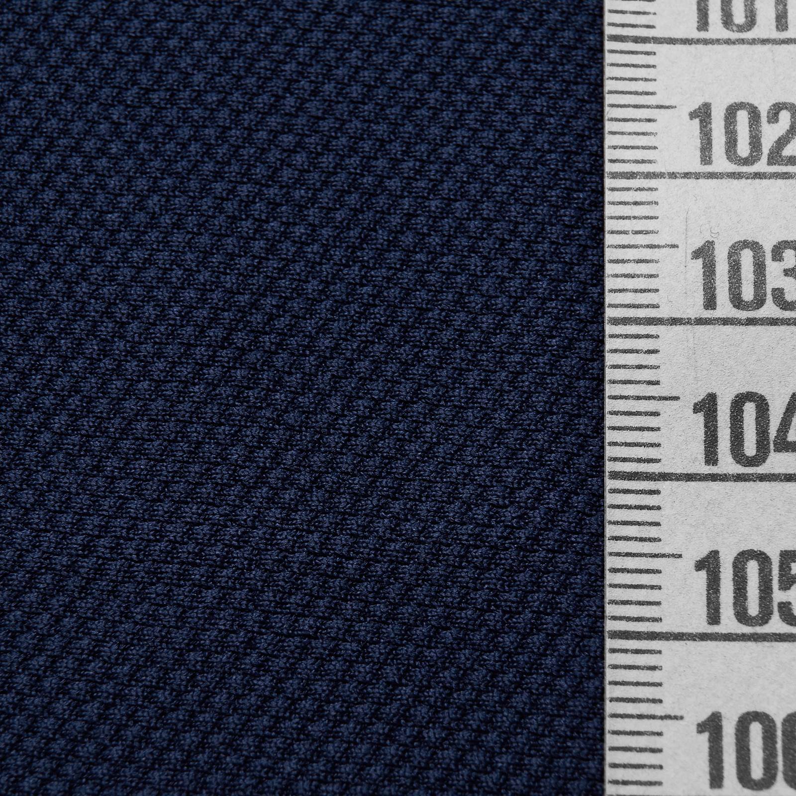 Coolmax® Piqué - Bi-elastic functional fabric - navy