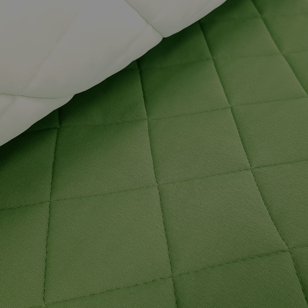 Tinus - Coolmax® lining quilt - moss green