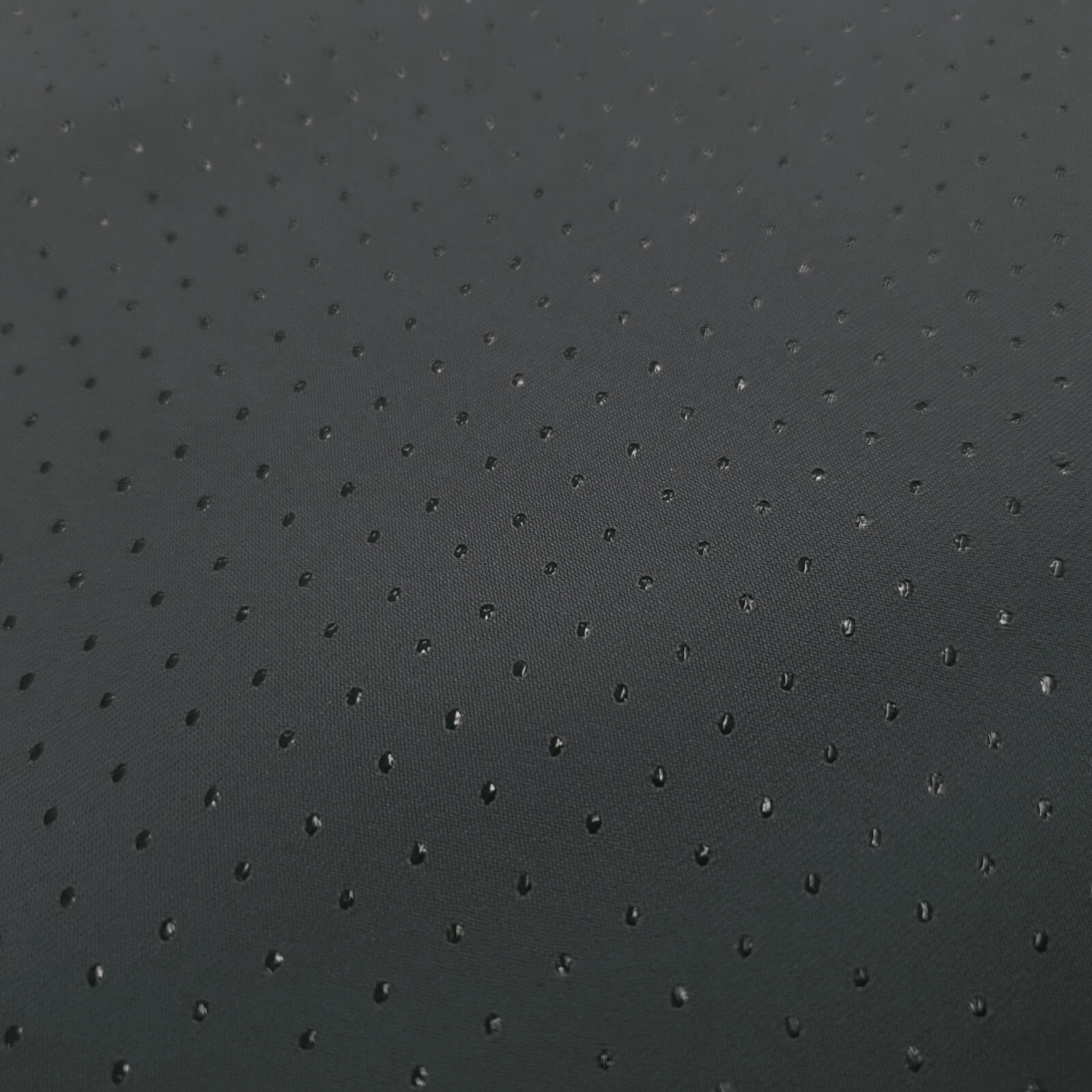 Cassian - Outer fabric laminate with perforated embossing - Dark grey