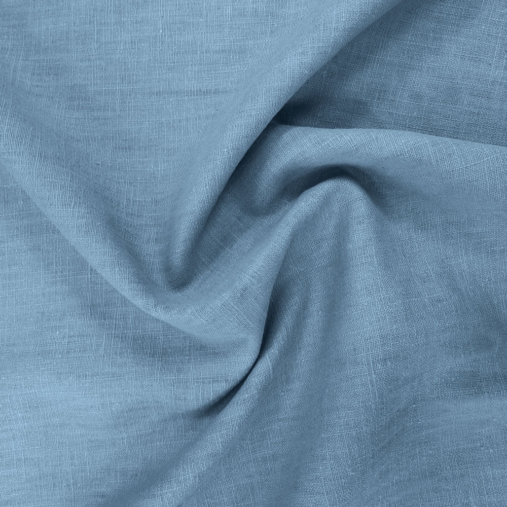Oeko Tex® linen Marian, 100% pure linen - sweden blue
