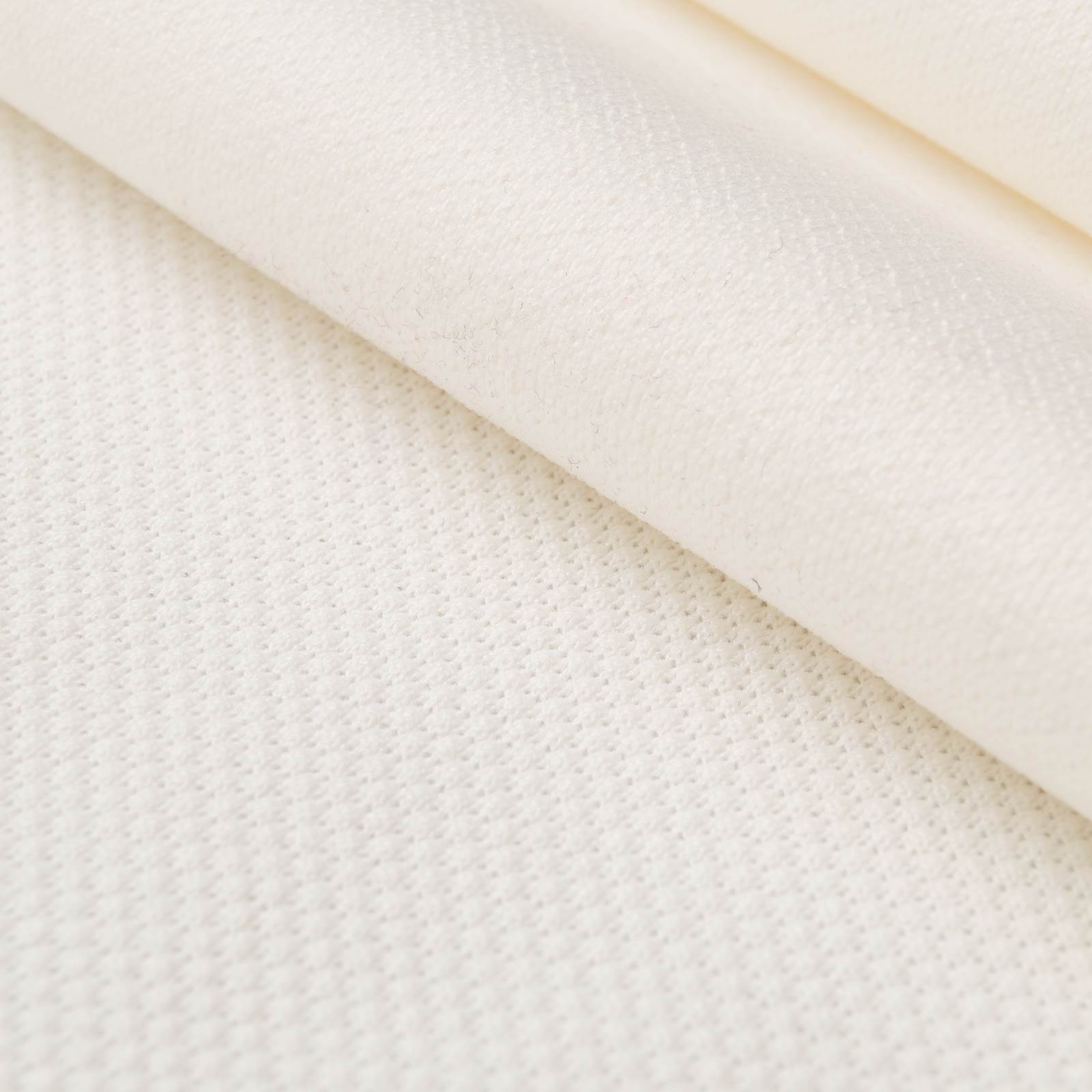 Coolmax® Piqué - Bi-elastic functional fabric - ecru