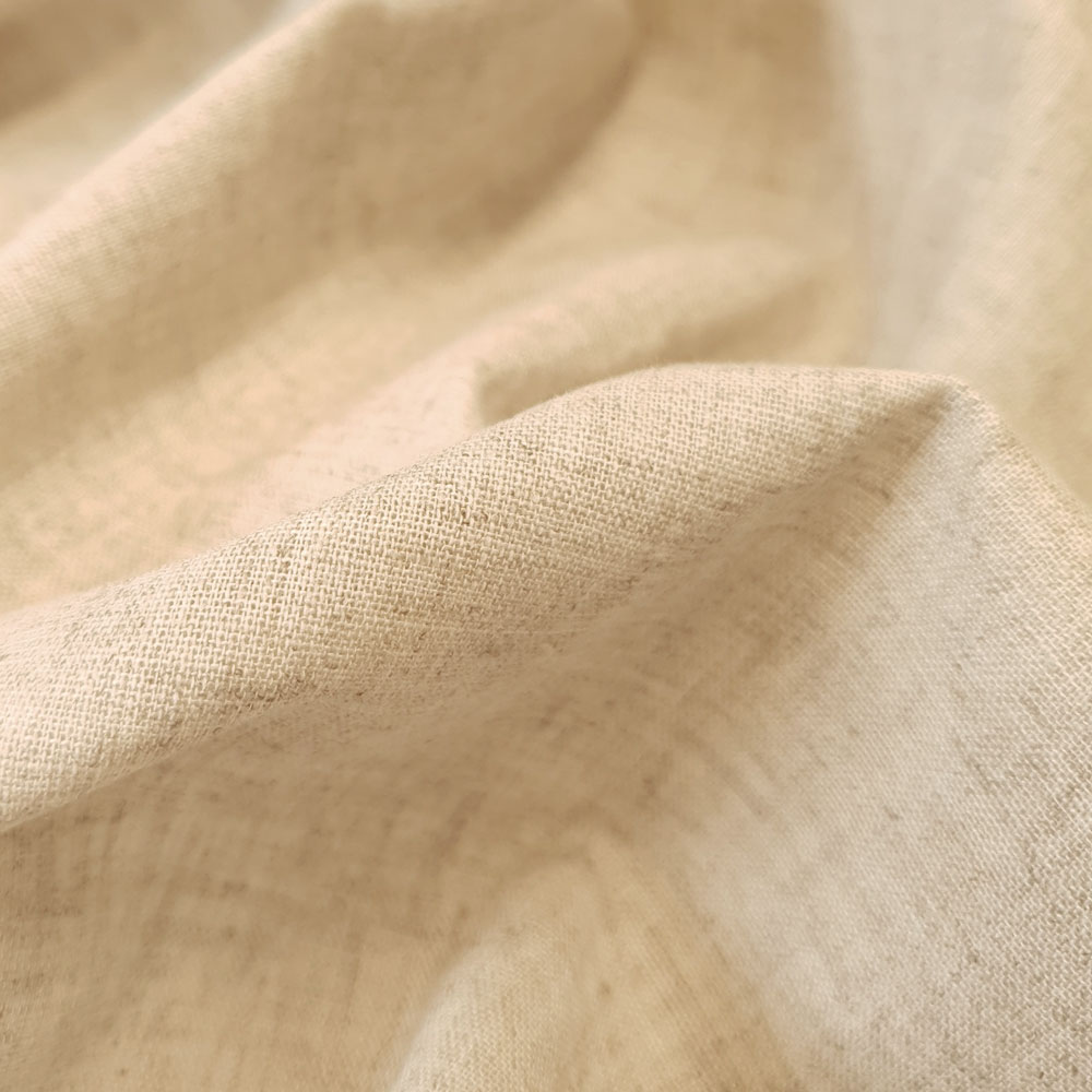 Mara - natural Oeko-Tex® linen fabric - natural ecru