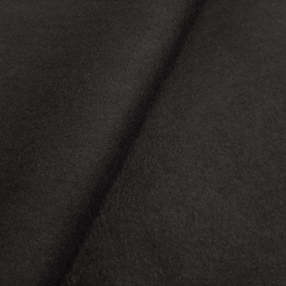 Gideon - 100% Wool Felt / Collar Felt - Craft Felt - Black