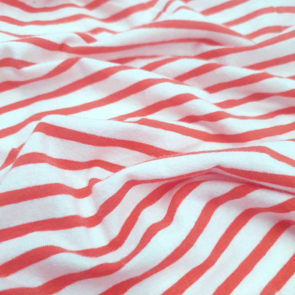 Lucy - Oeko-Tex® cotton jersey with stripes 