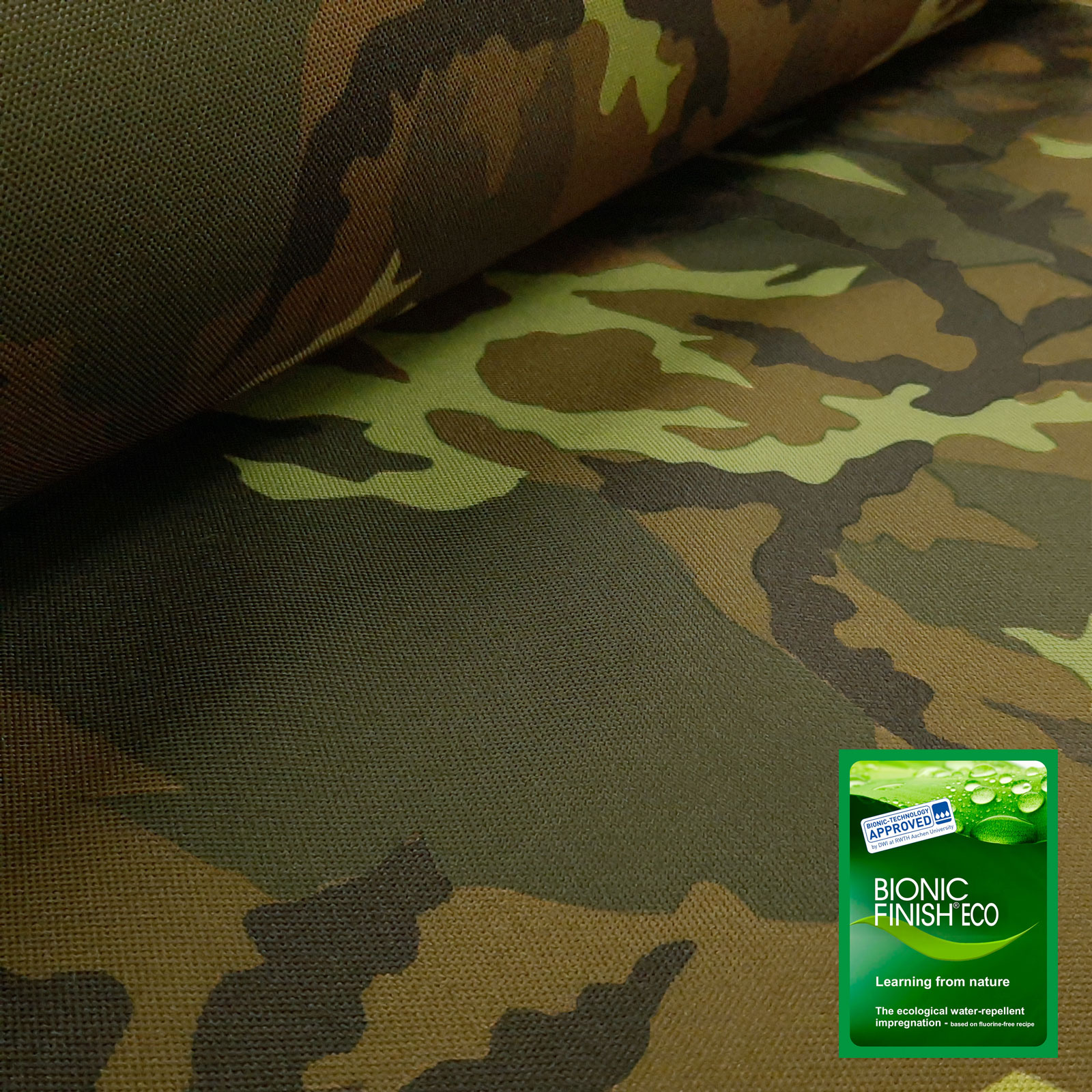 Lieutenant - Camouflage with BIONIC FINISH® ECO impregnation & PU coating