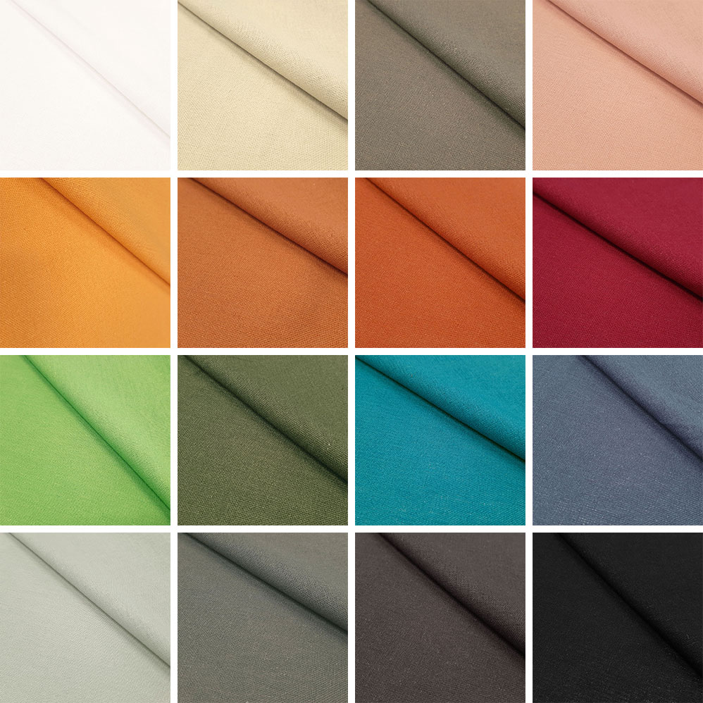 Hella - Fine linen, summer linen, OEKO-TEX® linen-cotton fabric