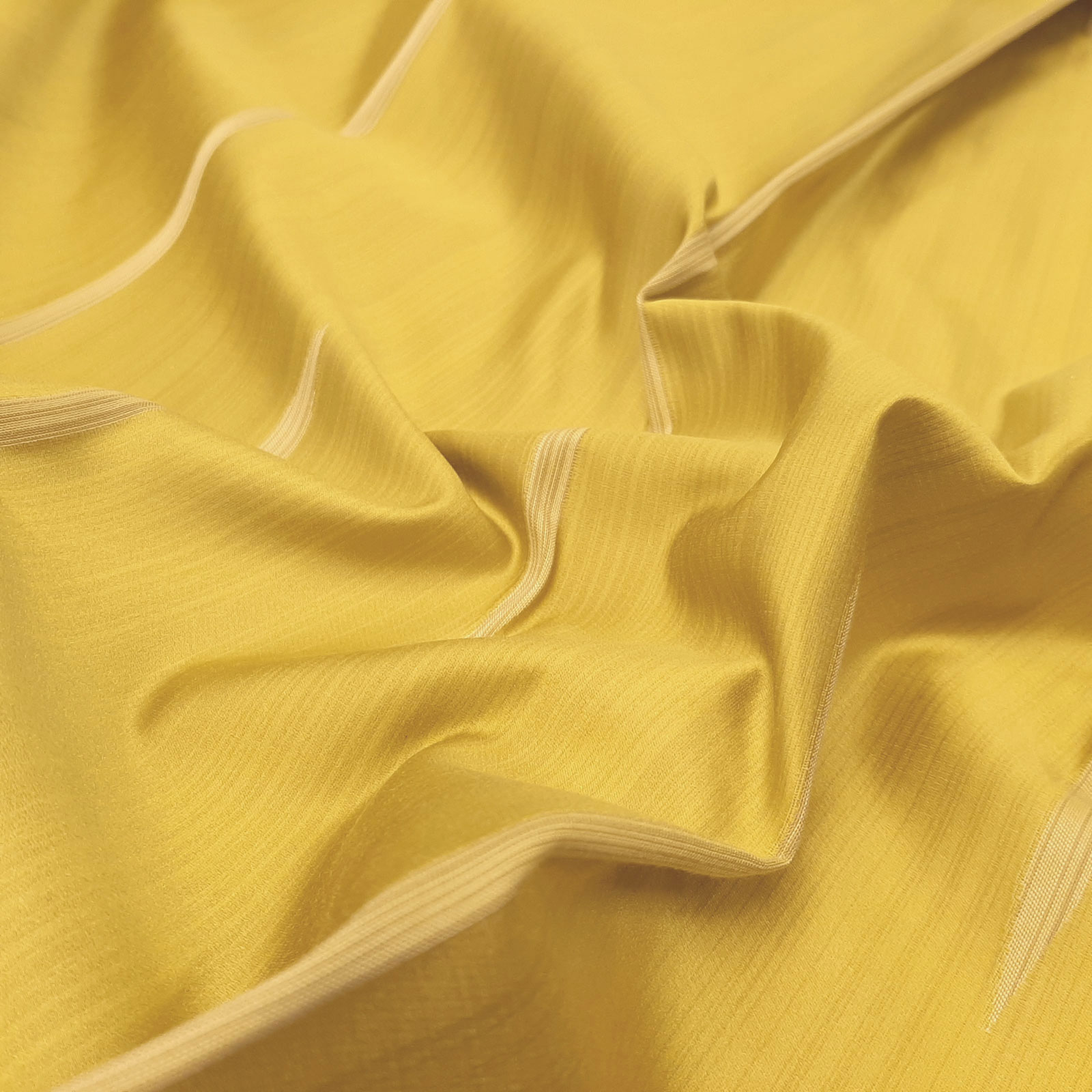 Sahco® Romolo - upholstery and decoration fabric with silk - Citrine