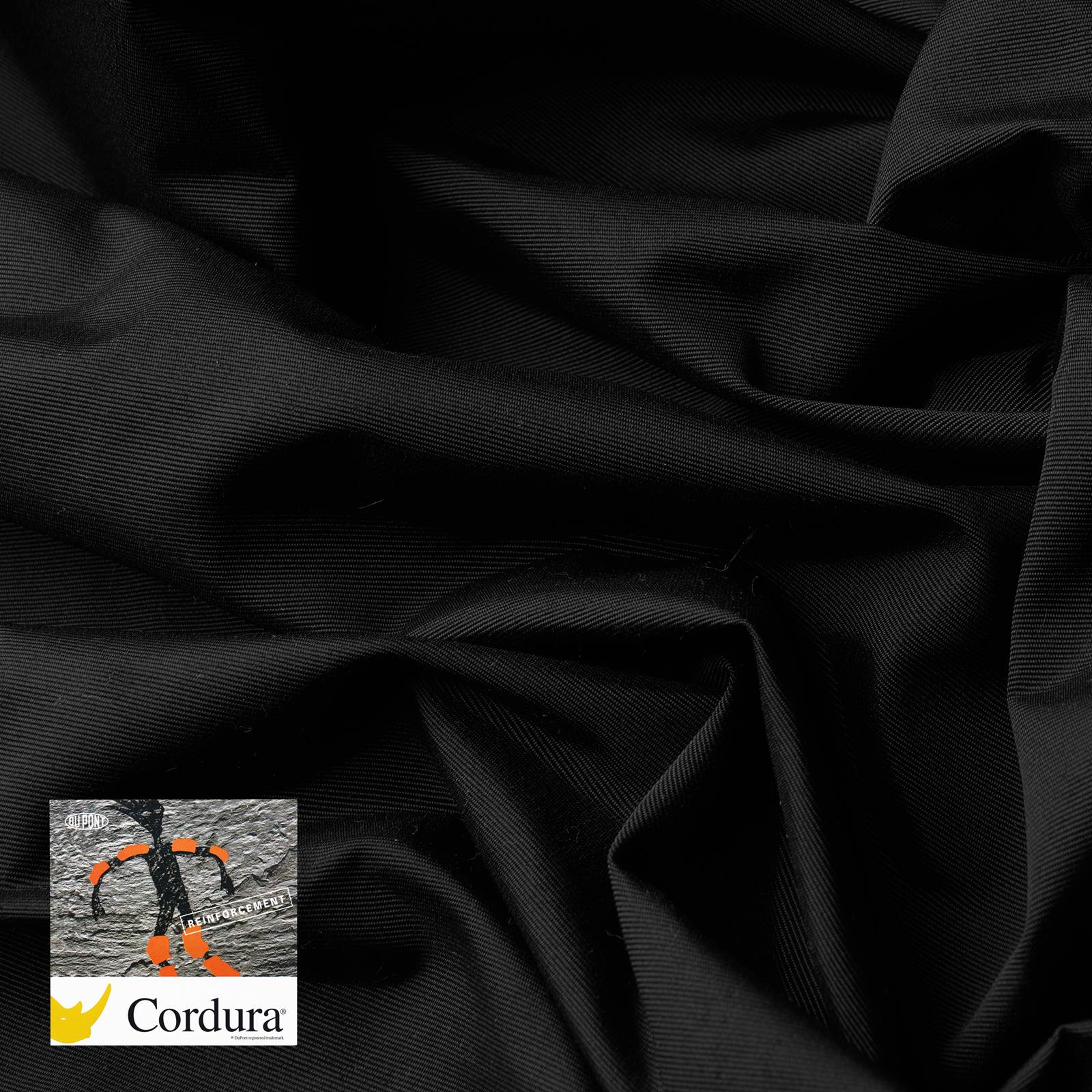Cordura® Light - 360 dtex fabric with UPF 50+ - black