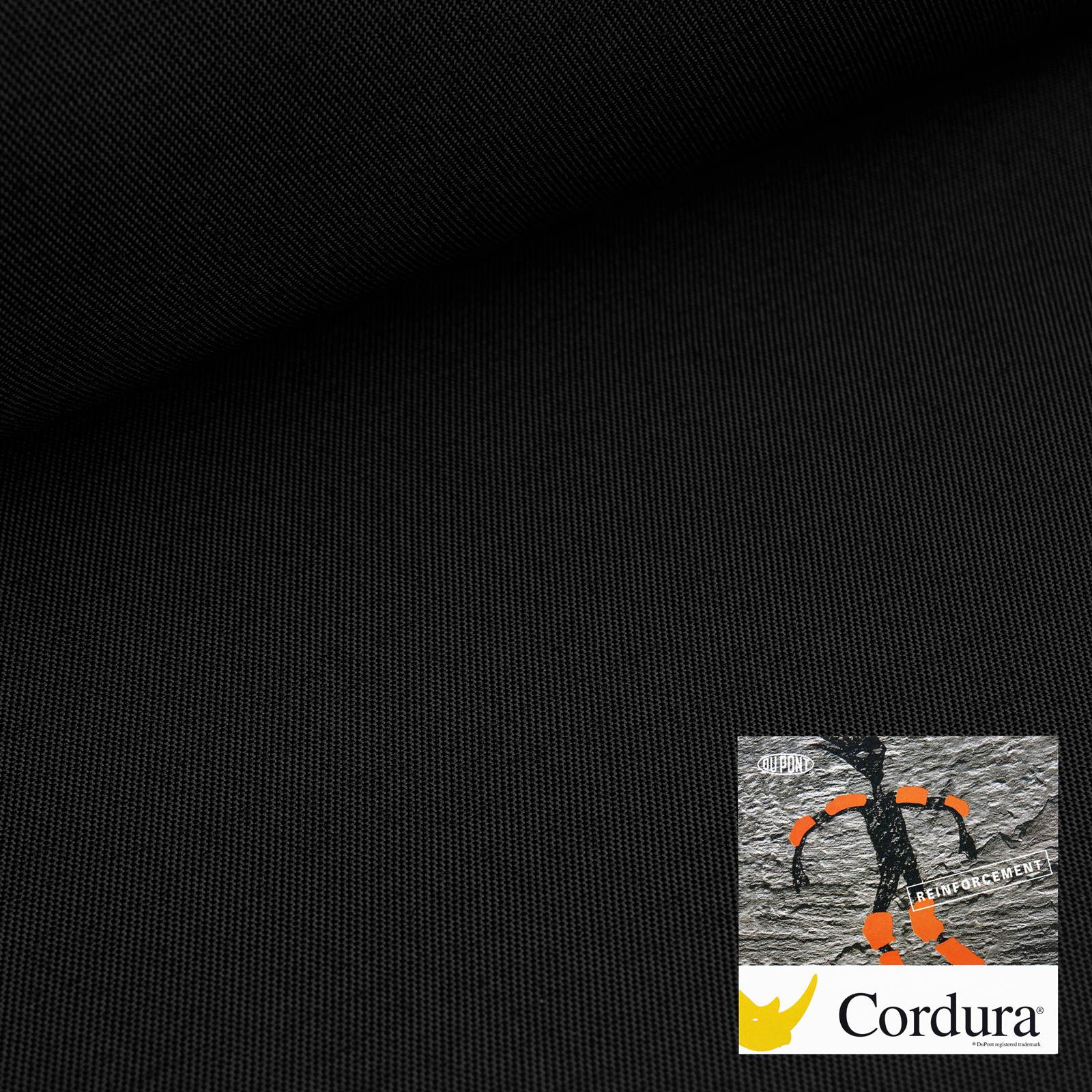 Cordura® Titan - 560 dtex fabric with BIONIC FINISH® ECO impregnation - black