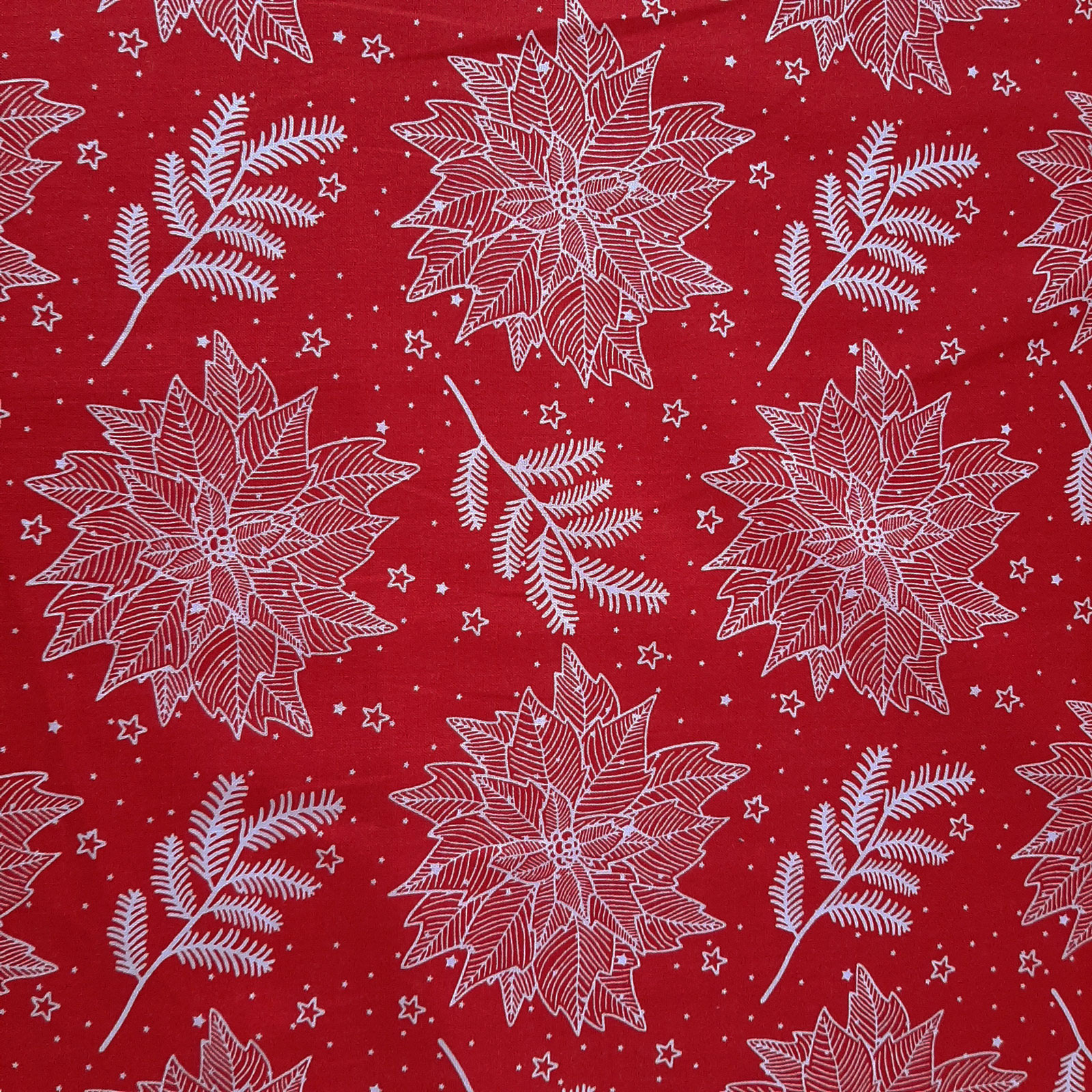 Christmas fabric Christmas Spirit - red