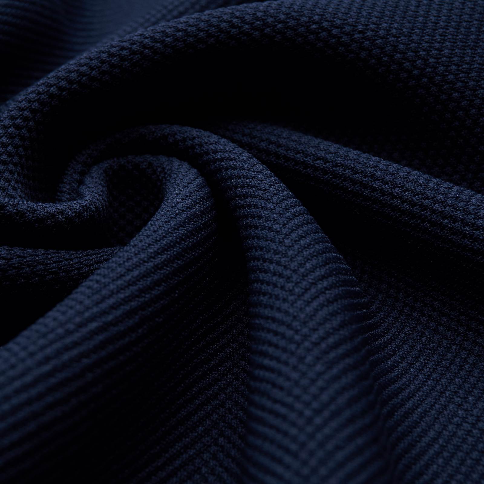 Coolmax® Piqué - Bi-elastic functional fabric - navy