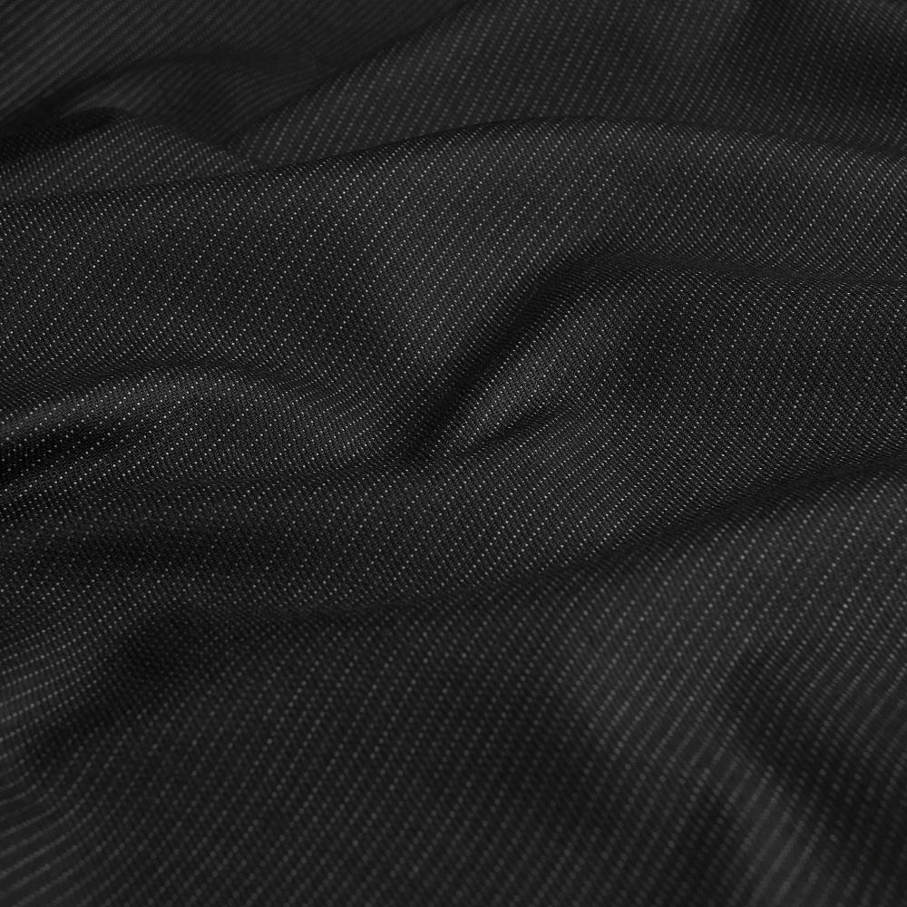 Miguel - Cotton fabric with Scotchlite® thread - Black