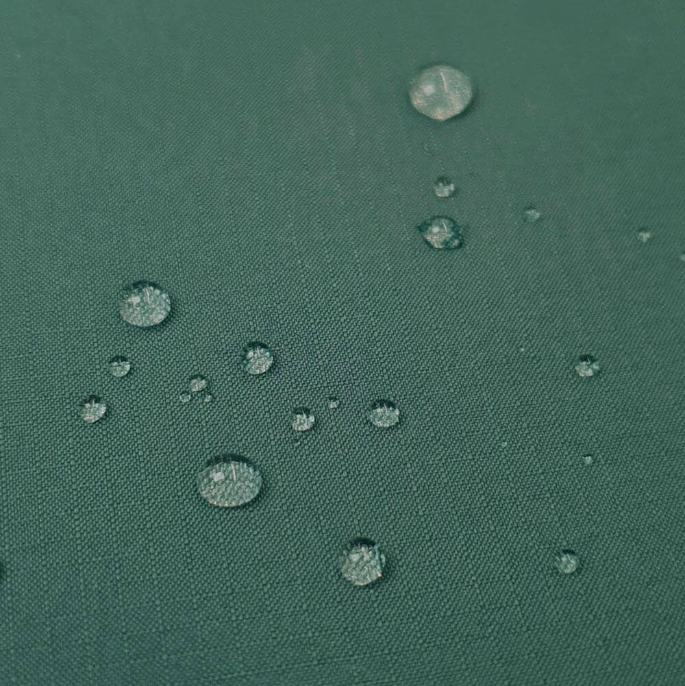 Donata - Outer fabric laminate with climate membrane - Dark green